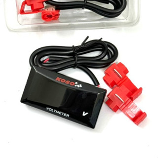 Đồng hồ báo volt điện tử koso rizoma 5v-150v chống nước dành cho xe điện xe máy chống nước