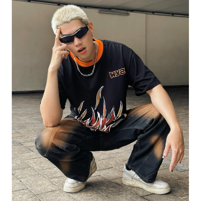 Áo Thun Boxy WYSH Witti Thrower