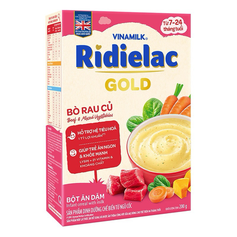 Bột ăn dặm Ridielac