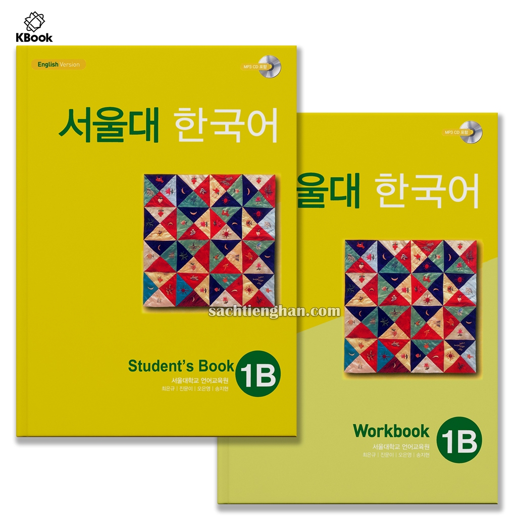 Bộ GT Seoul 1B - 서울대 한국어 1B (SGK+SBT)