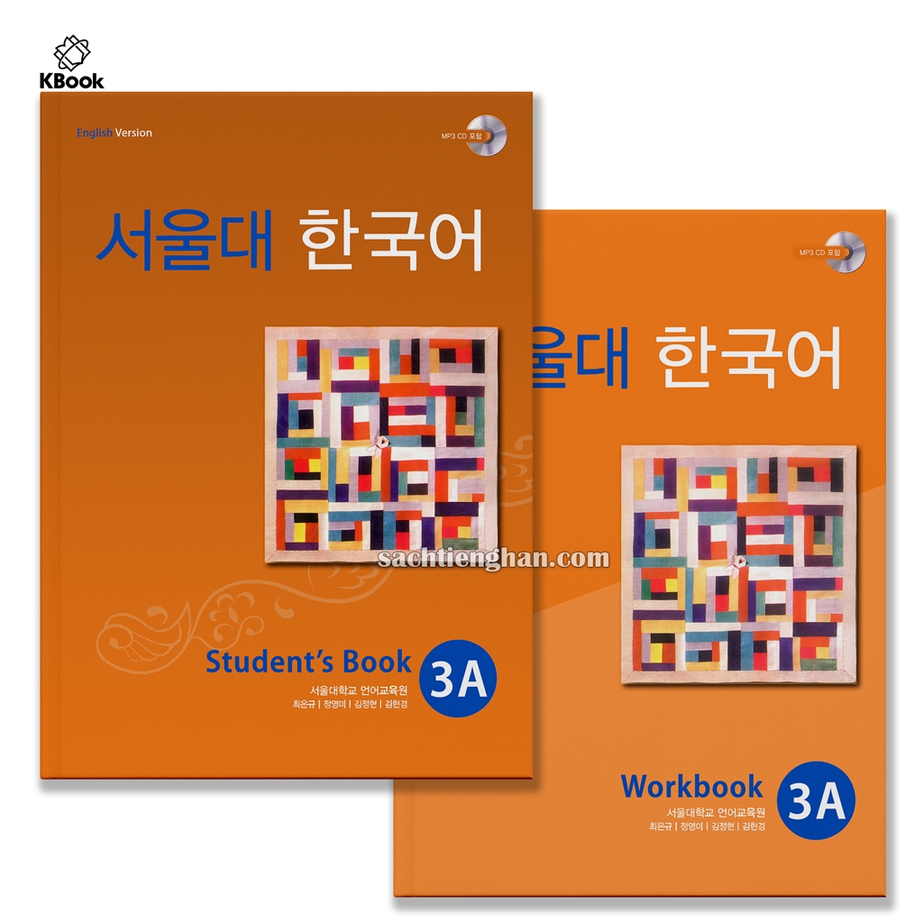 Bộ GT Seoul 3A - 서울대 한국어 3A (SGK+SBT)