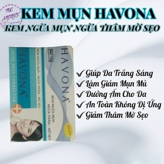 Kem mụn Havona ngừa thâm dị ứng