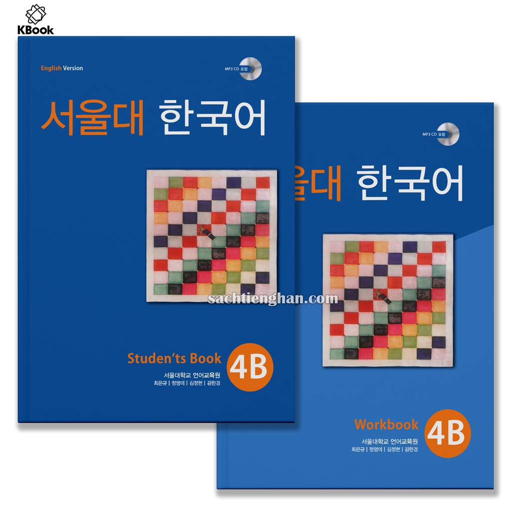 Bộ GT Seoul 4B - 서울대 한국어 4B (SGK+SBT)
