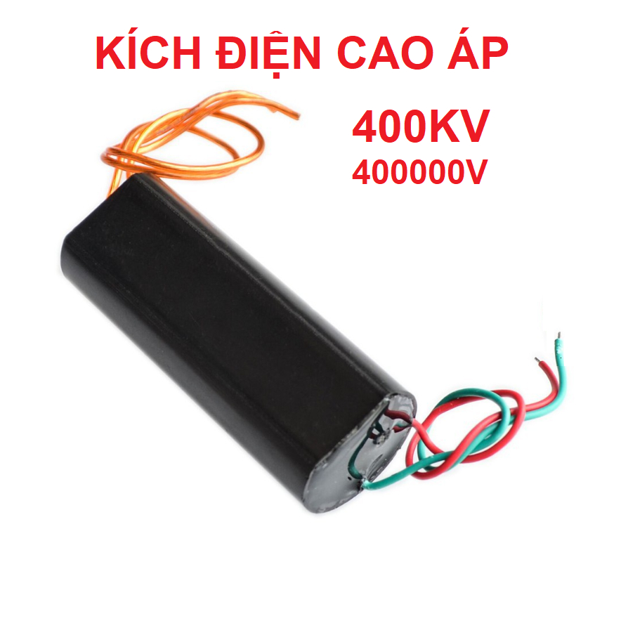 Modul tăng áp 400kv 400000v. Chế dùi cui điện, máy đánh lửa cực mạnh, Chạy điện 3v - 6v. Mạch tăng á