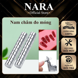 Set 10 nam châm cắt đo móng tay - set nam châm gắn kìm bấm - nam châm đo form móng chuyên nghiệp cho dân ngành nail