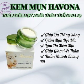Kem dưỡng Havona ngừa mụn trắng da E9