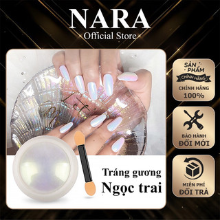 Tráng gương ánh trai trắng - tráng gương bột ánh 7 màu ngọc trai - bột chà tráng gương ánh trai trắng cực xinh
