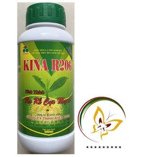 Kina R206 Phân Bón Lá NPK Sinh học - Ra rễ cực mạnh - #282A# 500ml