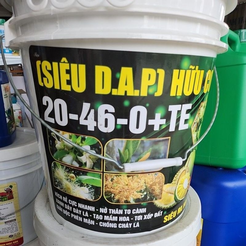 SIÊU DAP HỮU CƠ 20-46-0+Te (tặng kèm 5gói comcat)