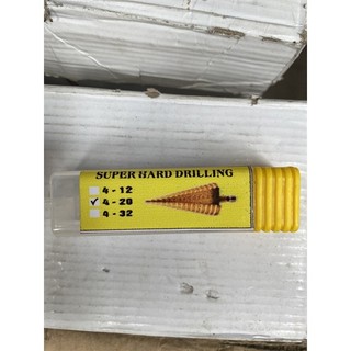 Mũi khoan tháp, mũi khoan tầng 4->20