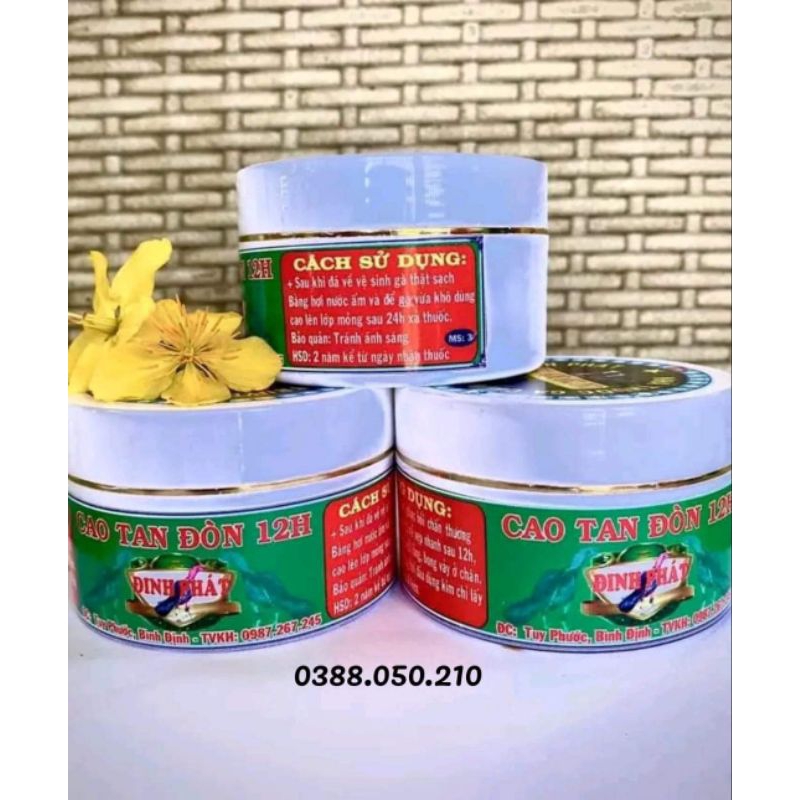 cao tan đòn đinh phát 12h