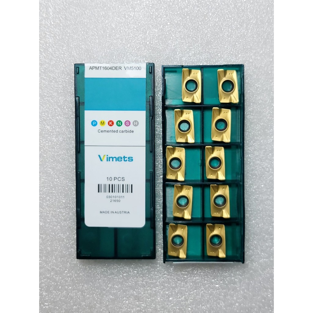 Mảnh chíp phay APMT1604, APMT1135 chuyên phay thép.