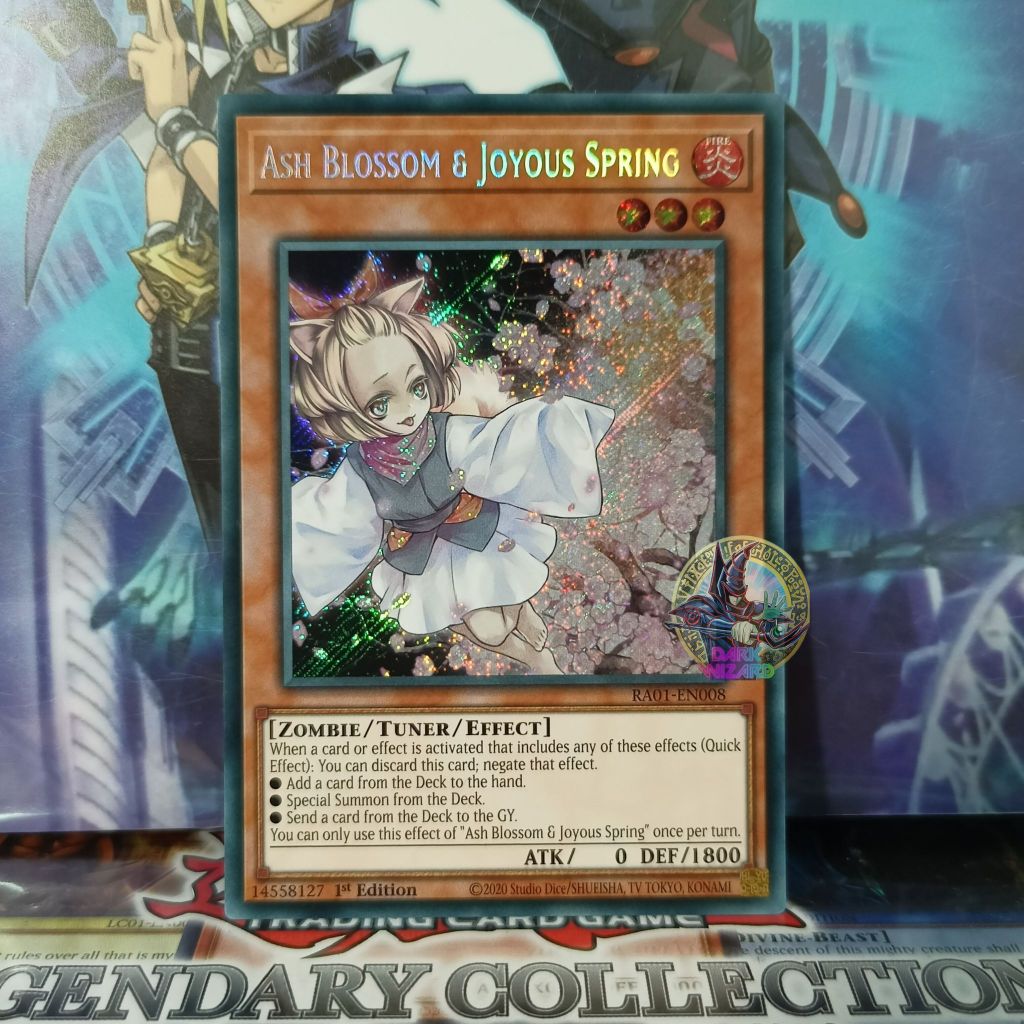 Ash Blossom & Joyous Spring – RA01-EN008 – Secret Rare [Thẻ bài Yugioh]