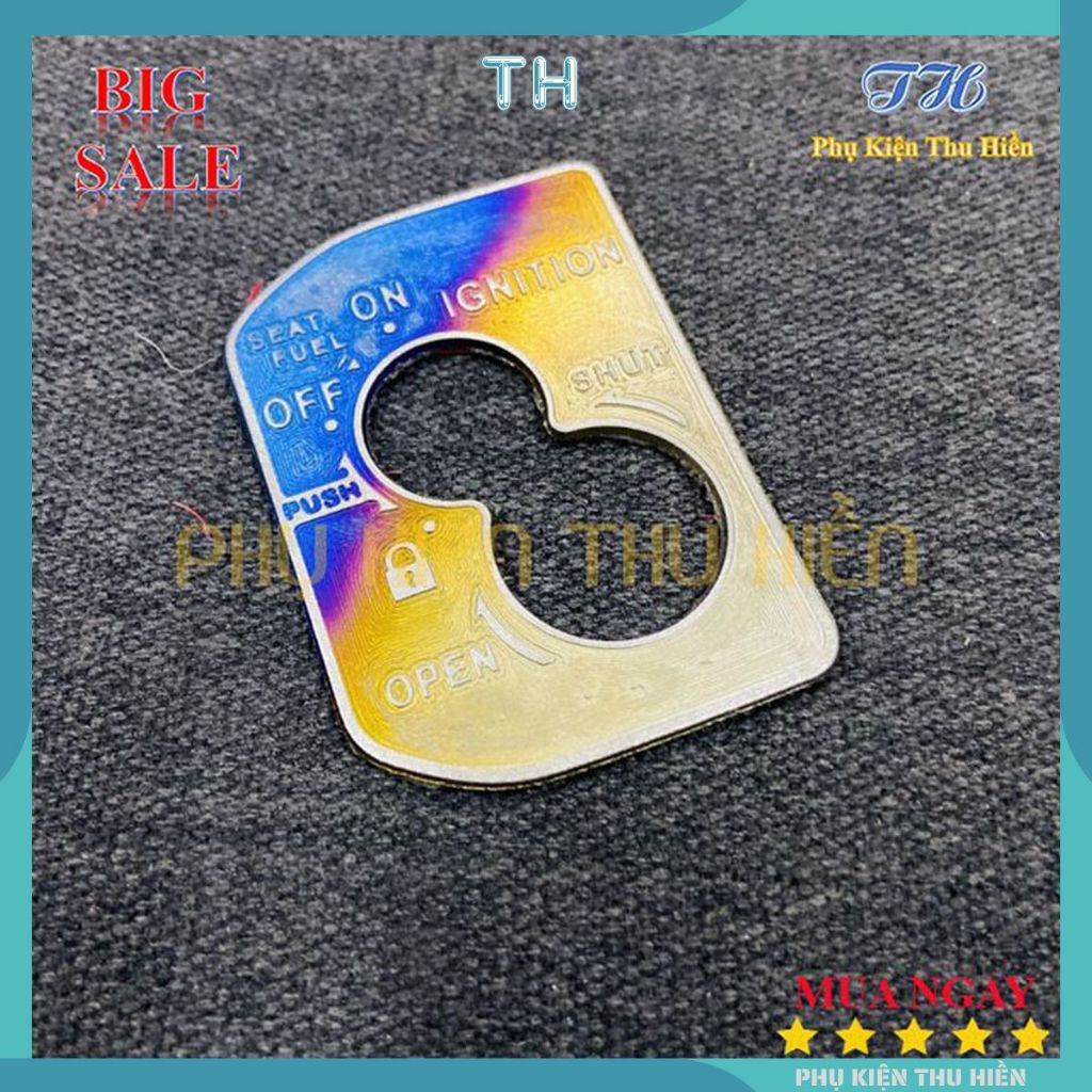 Tem titannium dán ổ khóa Winner X