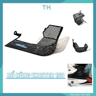 Rổ đựng đồ xe Exciter 150, giỏ hông xe máy ex 150 gắn như zin chắc chắn
