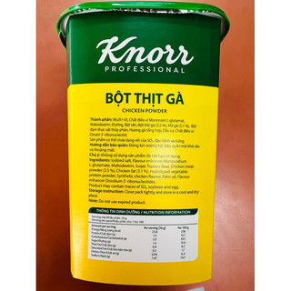 [ Chính Hãng ] Bột Thịt Gà Knorr : hộp 1kg