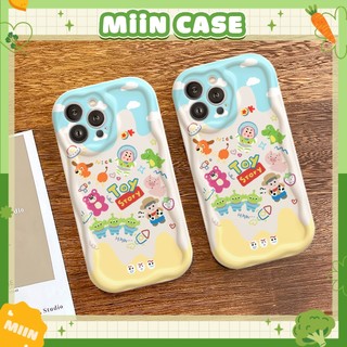 Ốp Lưng iPhone Mini Toy Story Viền Sóng Nổi, Chống Sốc, Bảo Vệ Camera - iP 6/6s/7/8/Plus/X/XS/XR/11/12/13/14/15/Pro/Max