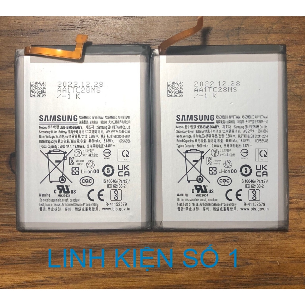 PIN SAMSUNG A23 5G, A73 5G, F23 5G, M23 , M52 ZIN NEW