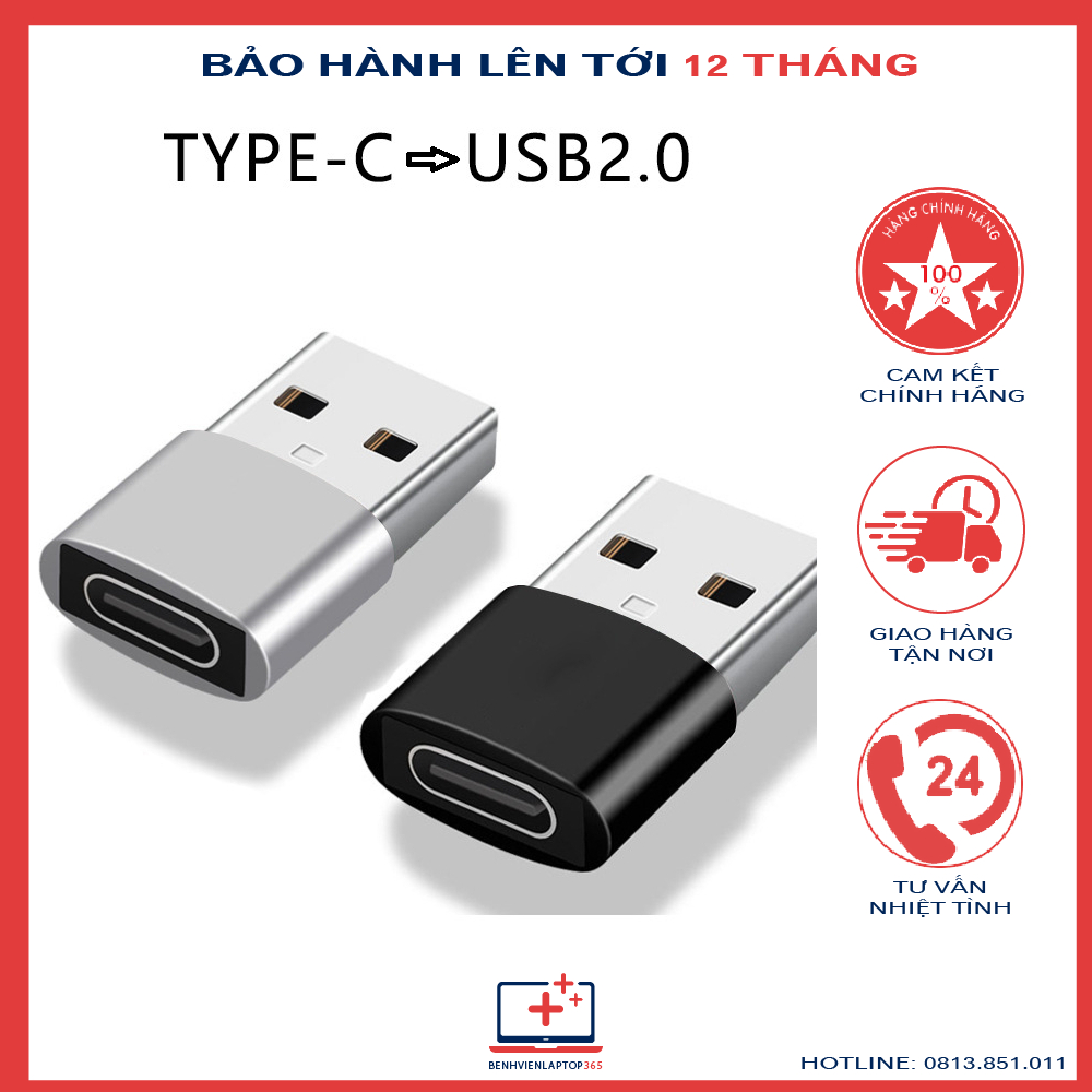Đầu chuyển đổi từ Type C sang USB A