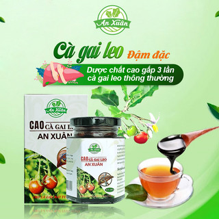 Cao cà gai leo nguyên chất An Xuân dạng cao sệt hộp 100gr - Thải độc gan, hỗ trợ chức năng gan