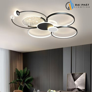 Đèn ốp trần, đèn led trần thiên hà 3 chế độ sáng trang trí hiện đại
