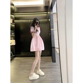 đầm lụa thô dễ thương - nữ tính - K39