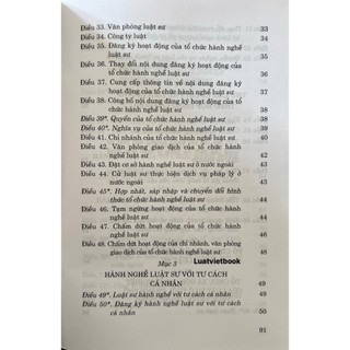 Sách Luật_Luật Sư (Hiện Hành) (Sửa đổi, bổ sung năm 2012, 2015)