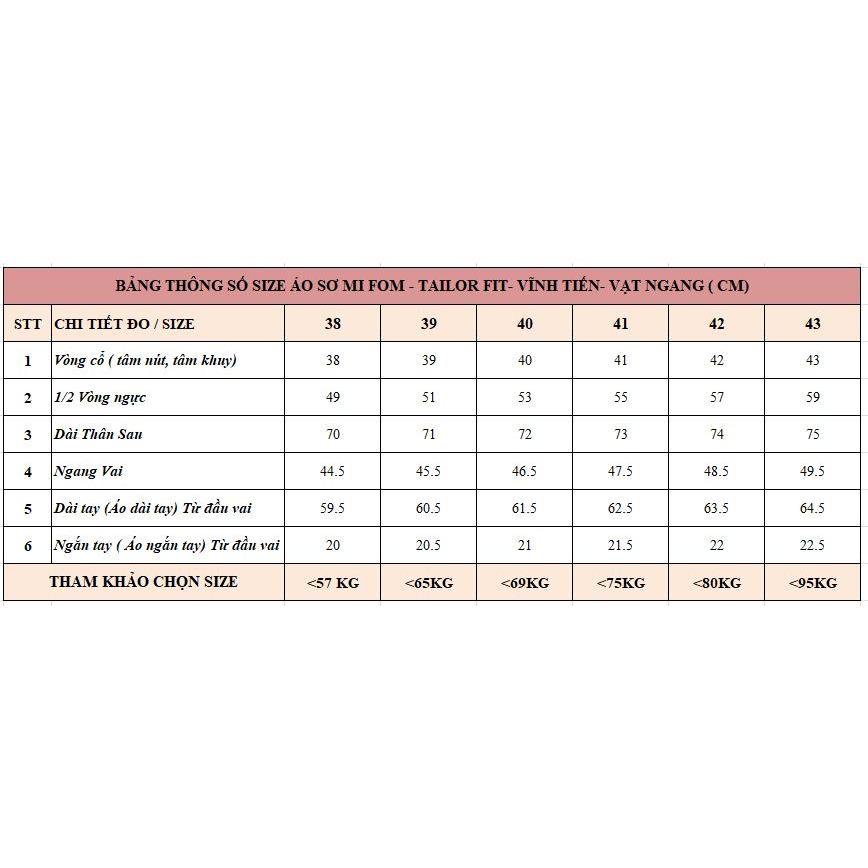 Áo Sơ Mi Bamboo Ngắn Tay Dáng Tailor- Vạt Ngang Vĩnh Tiến 430