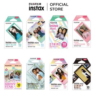 Phim Chụp Ảnh Lấy Liền Instax Mini - Viền Màu Dùng Cho Máy Ảnh Instax Mini 12, Mini Evo