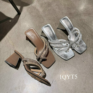 Sandal quai xoàn gót tam giác bigsize, size 40-44