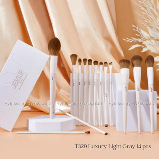 Set cọ Jessup Luxury Light Gray Comprehensive T329 14 cây