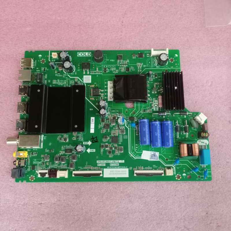 bo mạch tivi TCL 50P618 50P615,bo xử lý, khiển chung nguồn, main chính, chủ
