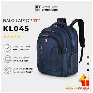 Balo Laptop 17.3 Inch - Balo Size Lớn, Sức Chứa Khủng, Có Thể Chứa Đồ Đi Du Lịch Ngắn Ngày Kim Long KL045 3 Màu