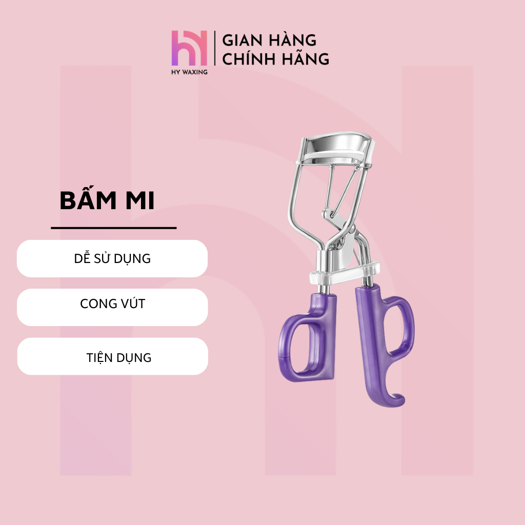 Dụng Cụ Bấm Cong Lông Mi HY WAXING Tự Nhiên Cong Lâu Không Gãy Mi CI-125