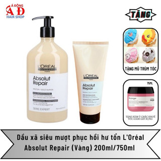 Dầu xả phục hồi hư tổn L'Oréal Serie Expert Absolut Repair Gold 200ml/750ml