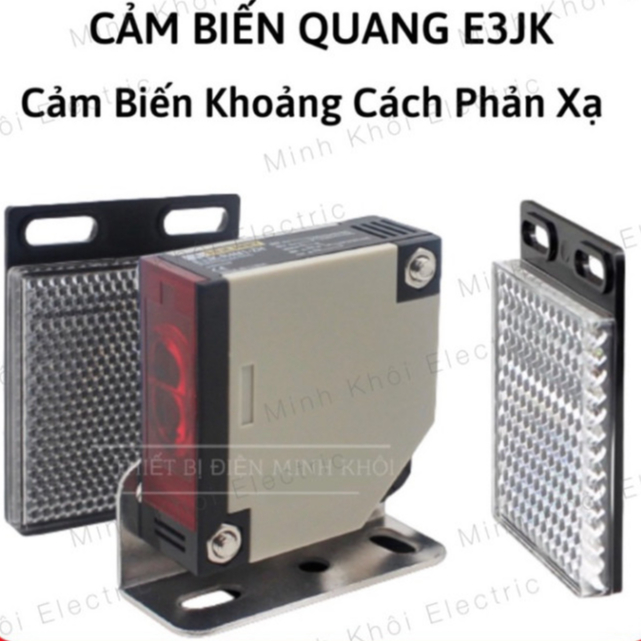 Cảm Biến Quang E3JK-R4M1, E3JK-DS30M1, E3JK-5DM1, công tắc hồng ngoại, cảm biến khoảng cách phản xạ 