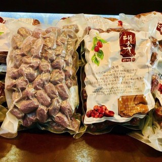 Táo Đỏ Hàn Quốc Chuẩn Loại 1 Chính Hãng Túi 500gram - Táo đỏ sấy nguyên vị, không đường