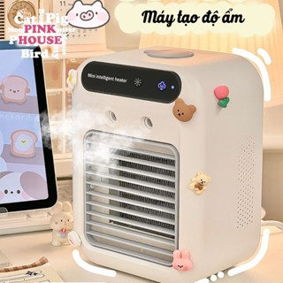 Máy sưởi phun sương để bàn đa năng tiện dụng có quạt gió điều chỉnh hướng gió chống khô da mùa đông