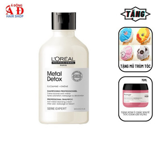 Dầu gội thải độc kim loại hoá chất trên tóc L'Oréal Metal Detox 300ml 
