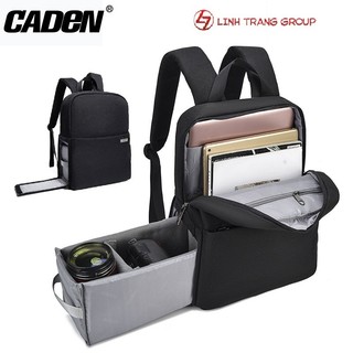 Balo đựng máy ảnh và phụ kiện CADeN SLR thế hệ L4 hai lớp, chống thấm nước và có ngăn đựng laptop - Oz268