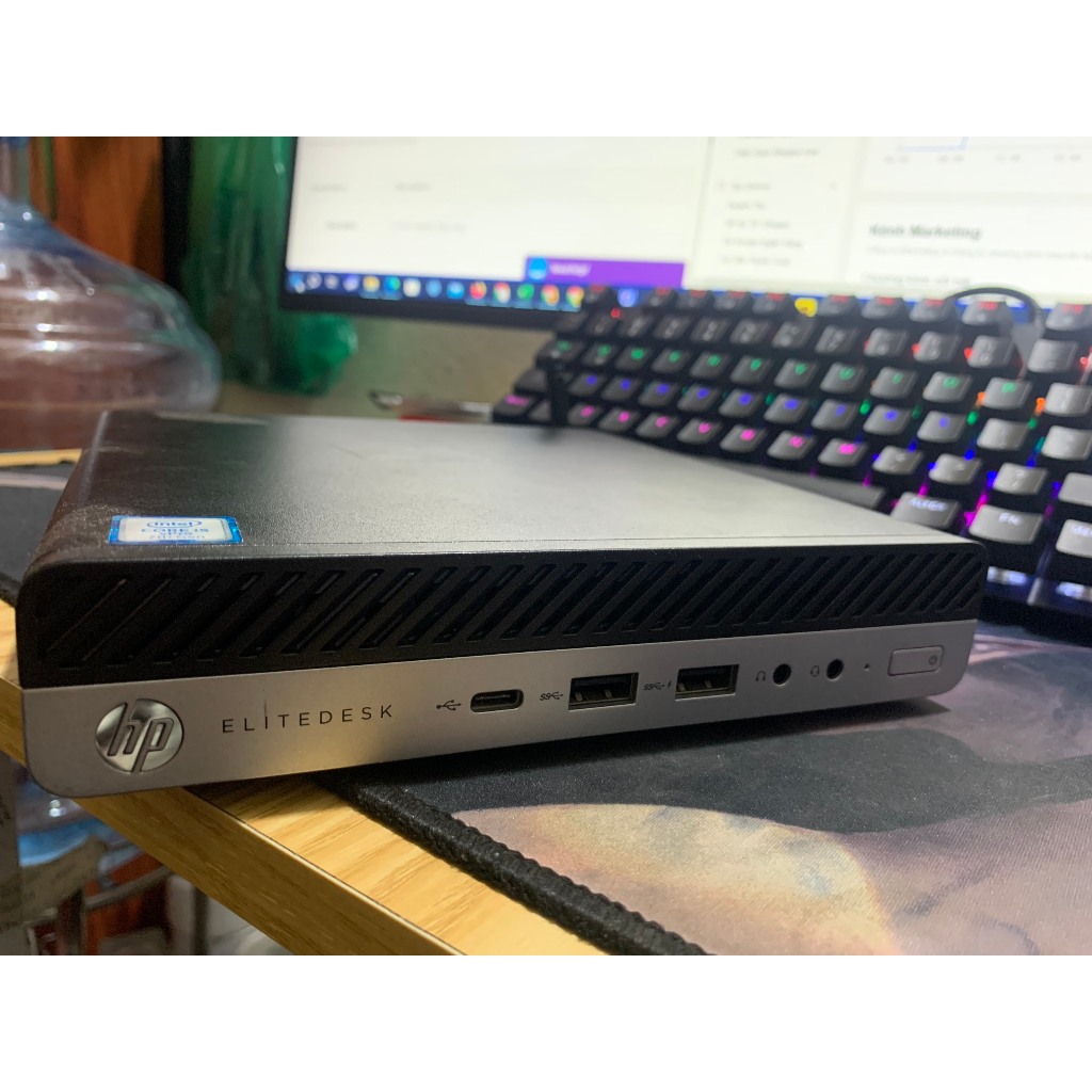 Máy Tính Mini PC HP ProDesk 600 G3/600 G4/ Elitedesk 800 G3 Dùng Văn Phòng & Học Online - Bảo Hành 12 Tháng