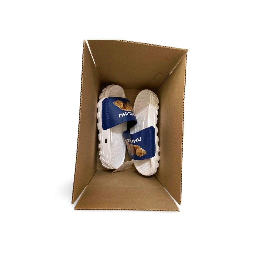 DÉP QUAI NGANG HÌNH GẤU DISCOVER NAM NỮ 4CM