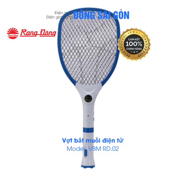 [RẠNG ĐÔNG] Vợt bắt muỗi điện tử Model: VBM RD.02 Rạng Đông