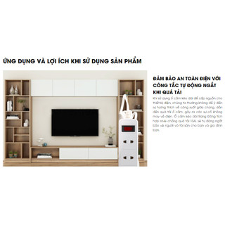 [RẠNG ĐÔNG] Ổ cắm kéo dài 2m/5m Rạng Đông Model: OC05 3C/2M.5M/10A
