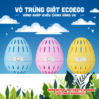 Vỏ trứng giặt sinh học EcoEgg UK, vỏ trứng thay thế Eco Egg
