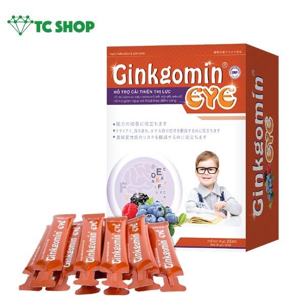 Ginkgomin EYE - Bí Quyết Dưỡng Chất Cho Mắt Sáng Khỏe và Trí Não Linh Hoạt