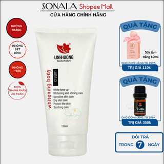 Kem Body Trắng Da Linh Hương Beauty Of Nature Whitening Body Cream 150ml dưỡng trắng da chống nắng ngăn ngừa lão hóa