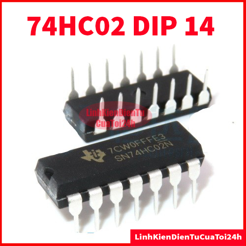74HC02 DIP 14 Chân Cắm 7402 HC02