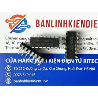 Sn74hc02n, 74hc02n, 74hc02 ic số cổng nor 2 đầu vào dip-14