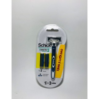 Dao cạo râu lưỡi kép Schick Exacta 2 System( vỉ)